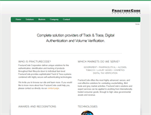 Tablet Screenshot of fracturecode.com